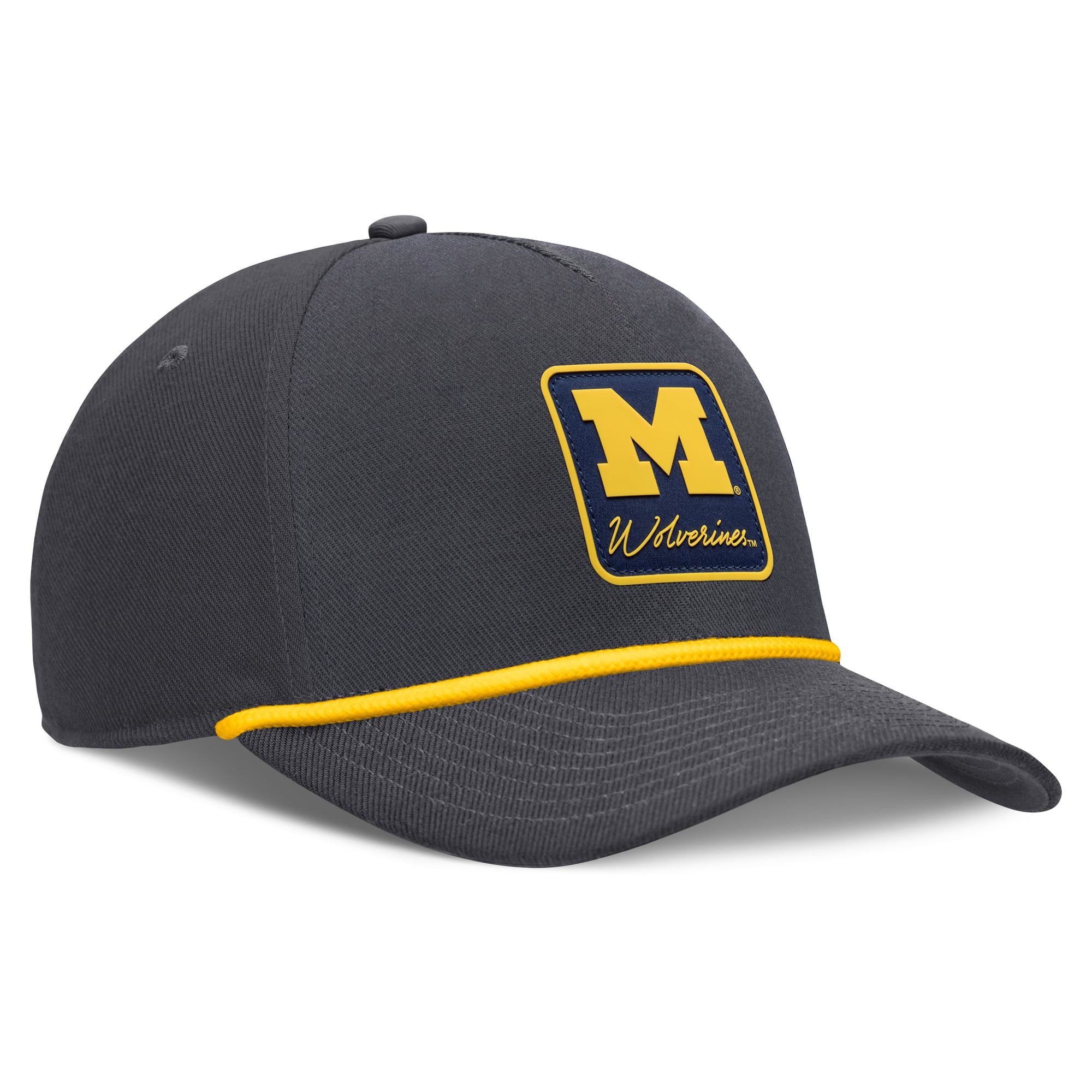 Casquette unisexe Nike anthracite Michigan Wolverines à taille ajustable