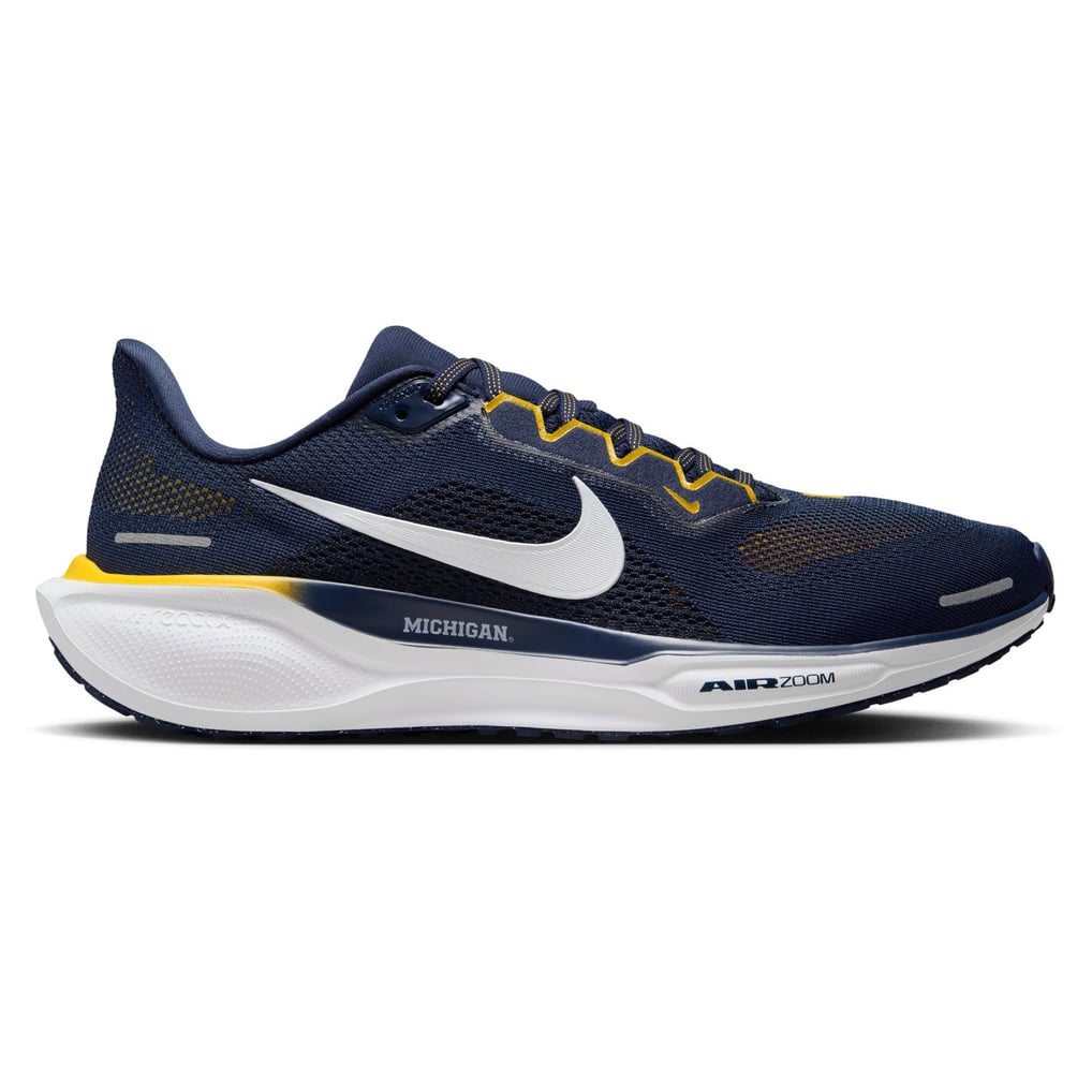 Unisex Nike Navy Michigan Wolverines Zoom Pegasus 41 Running  display picture 2