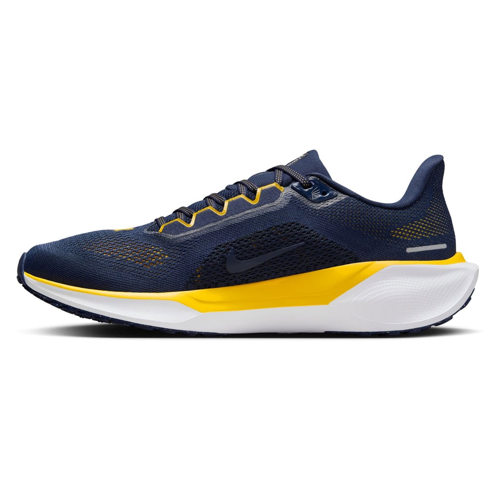 Unisex Nike Navy Michigan Wolverines Zoom Pegasus 41 Running  display picture 3