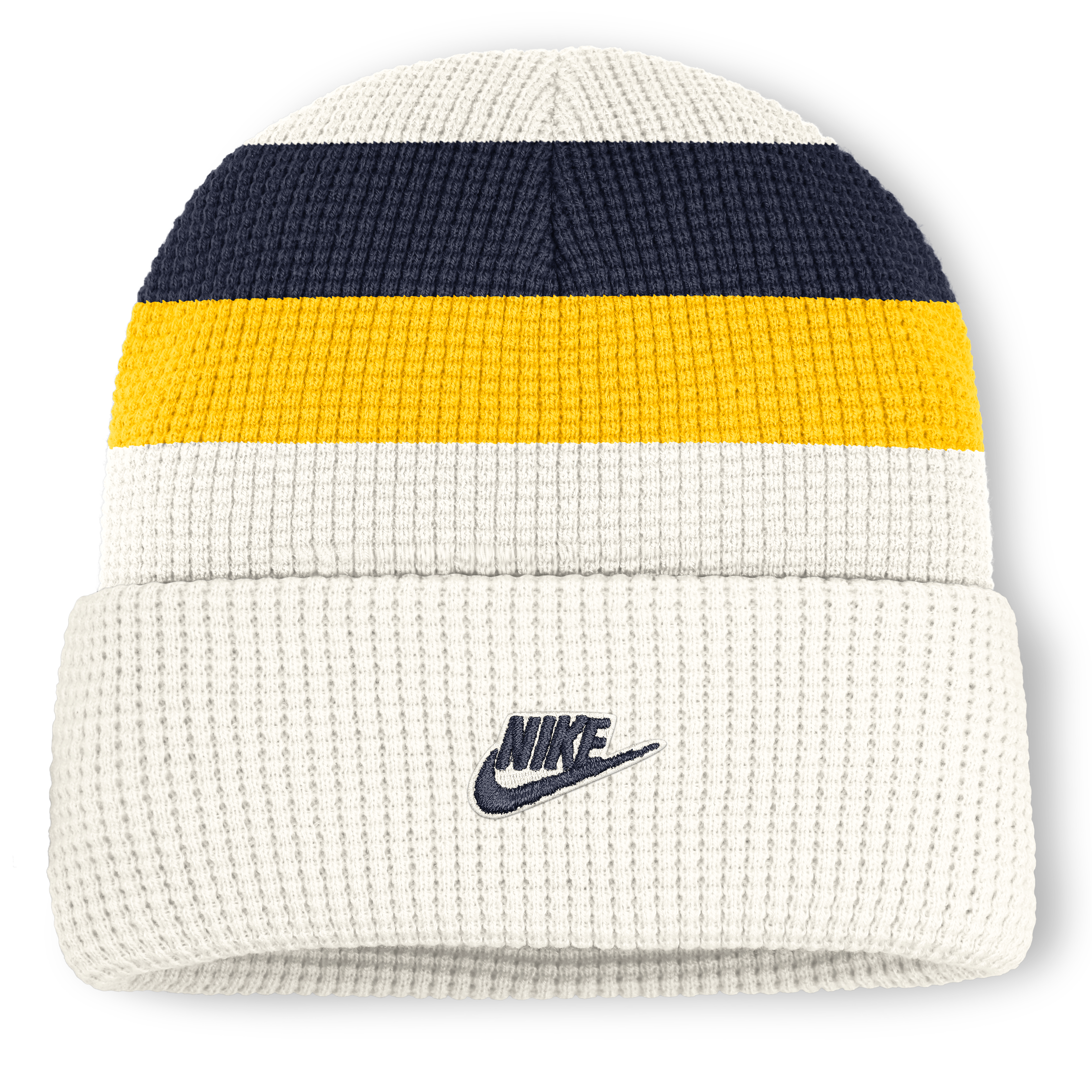Bonnet unisexe Nike blanc Michigan Wolverines Legacy Letter à revers