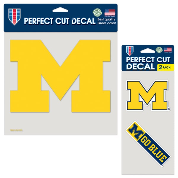 Michigan Wolverines NCAA Car Floor Mats 5pc Set + Chrome Emblem – Fan Mats