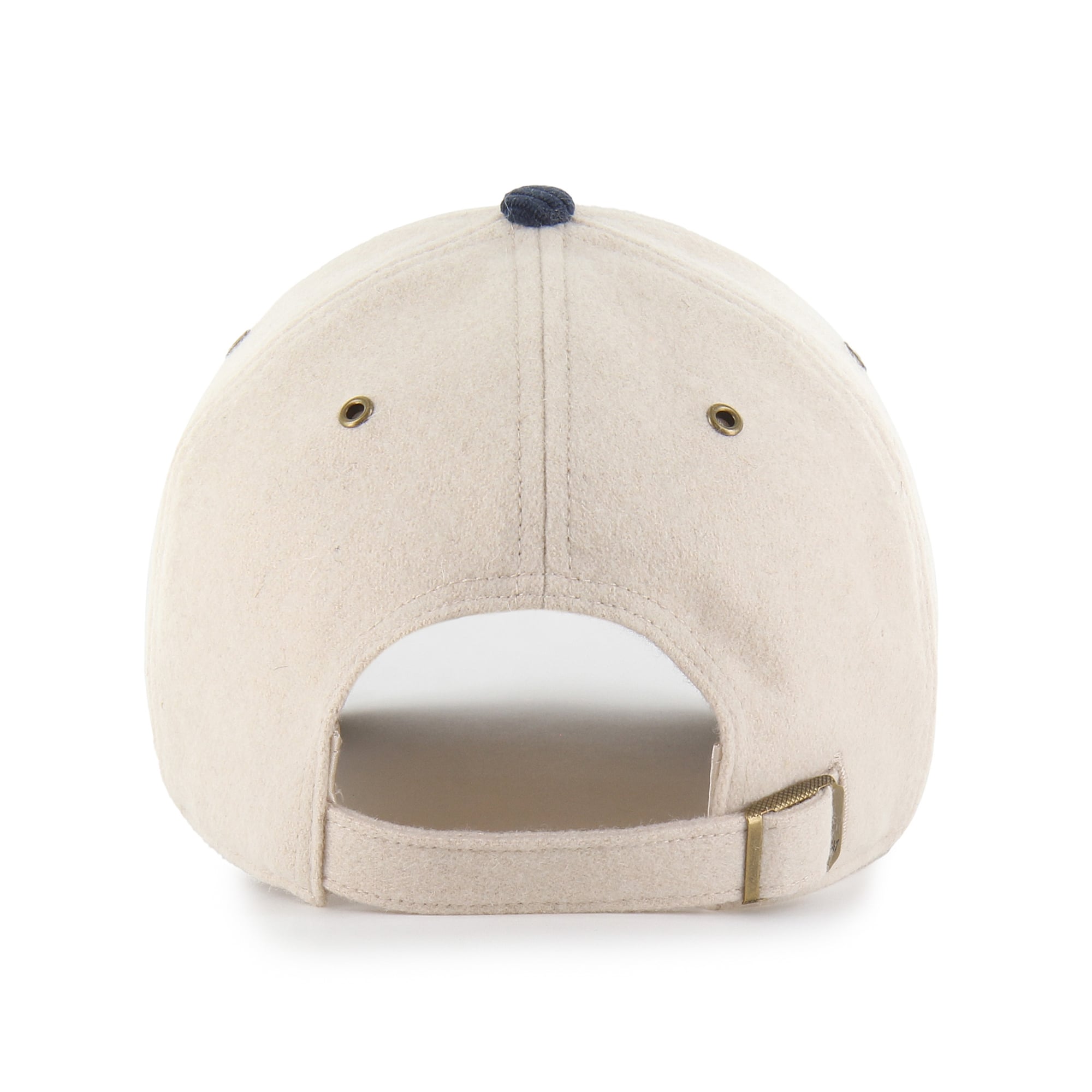 Women's '47 Cream/Navy Michigan Wolverines Rope Script Clean Up Adjustable Hat