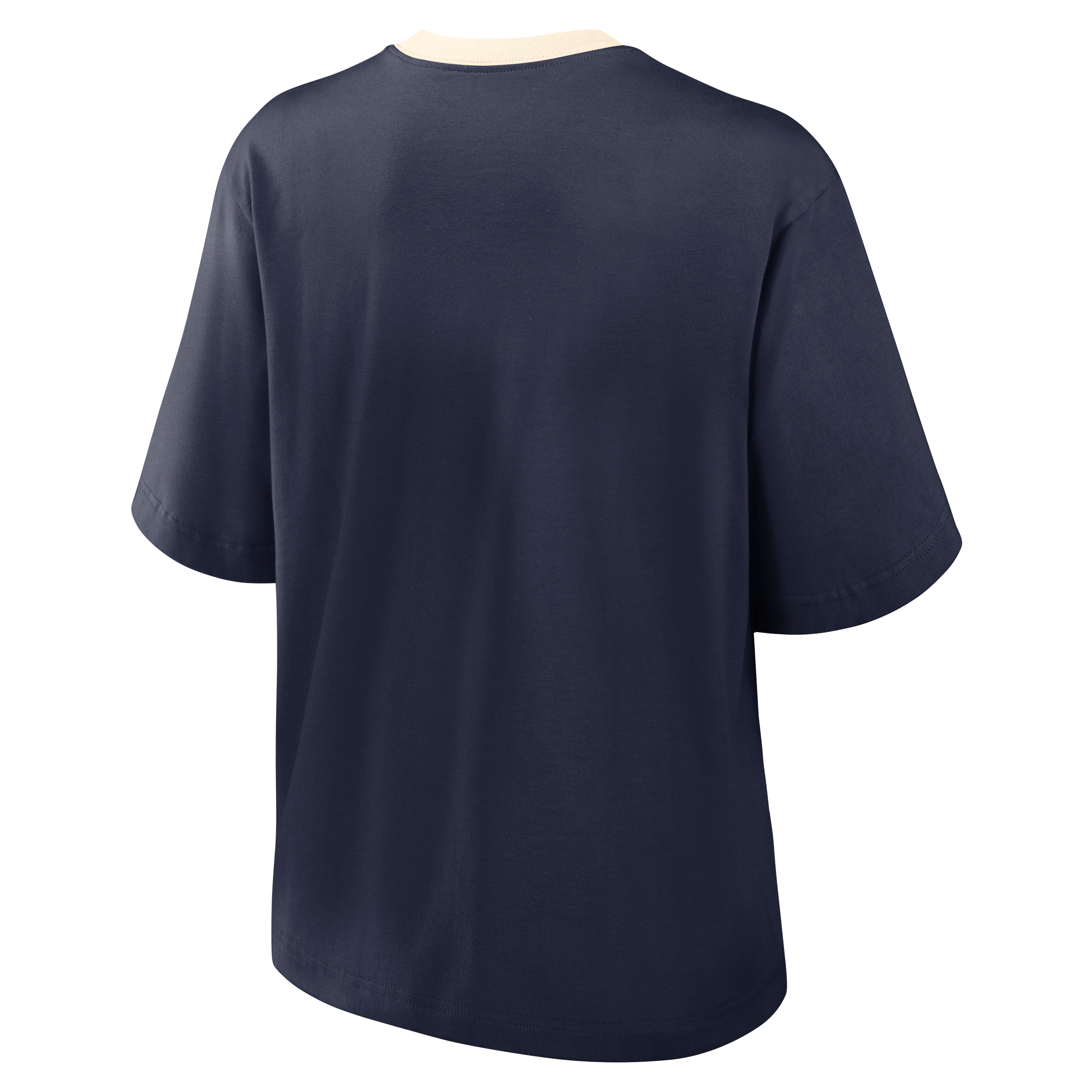 Women's Nike Navy Michigan Wolverines Legacy Fight Song Boxy T-Shirt