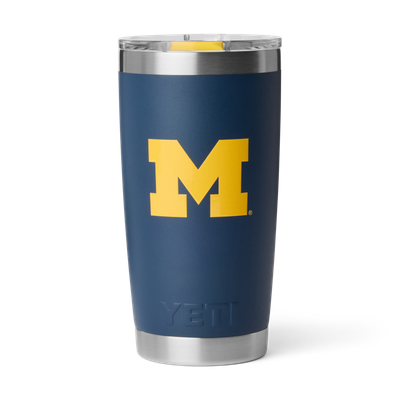 Michigan Wolverines YETI 20oz. Fandom Rambler Tumbler