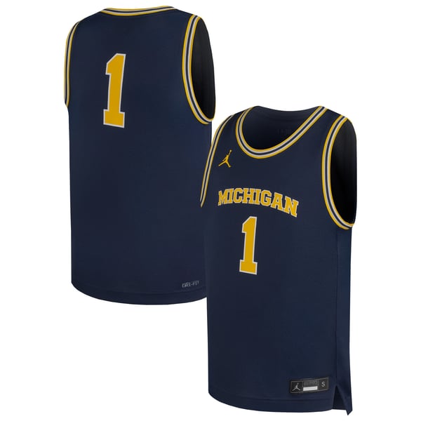 University Of Michigan Wolverines Primary Logo Tank Top – Navy Blue, Men's (UGP Campus Apparel)