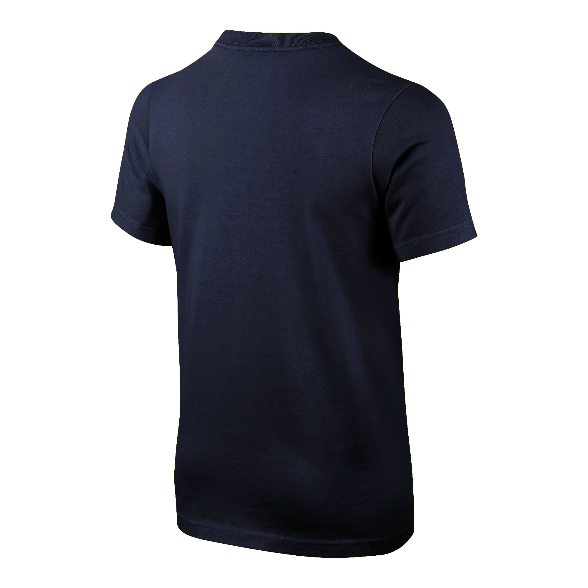 T-shirt Nike bleu marine pour enfant avec logo des Michigan Wolverines