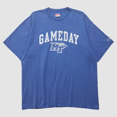 Middle Tennessee State University Champion 2000s T-shirt - Blue - XL by Fanatics Real Vintage
