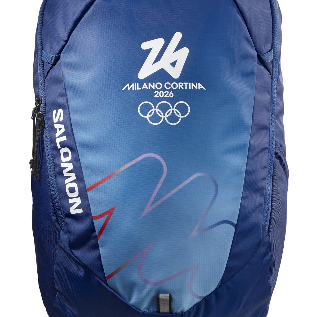 Milano Cortina 2026 Olympics Salomon Gold Trailblazer Backpack