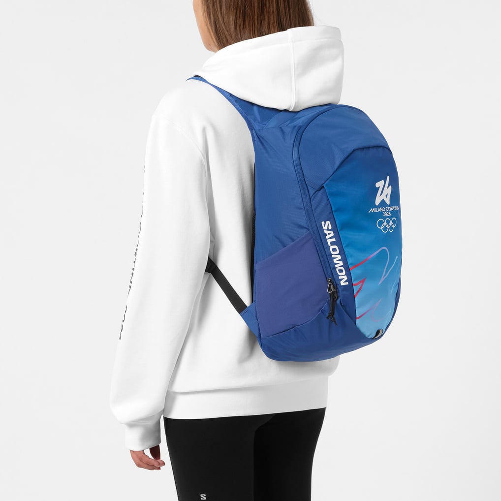 Milano Cortina 2026 Olympics Salomon Gold Trailblazer Backpack