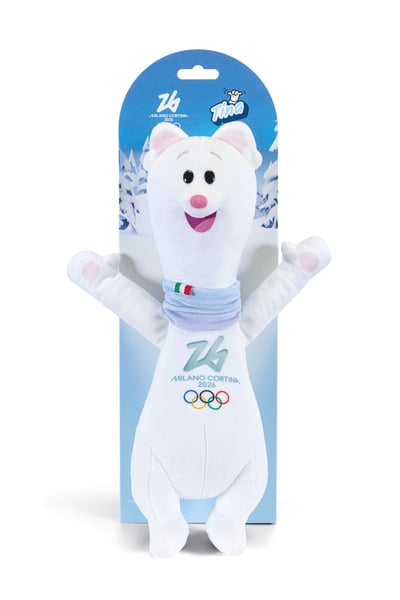 Milano Cortina 2026 Olympics Tina Mascot - 27cm