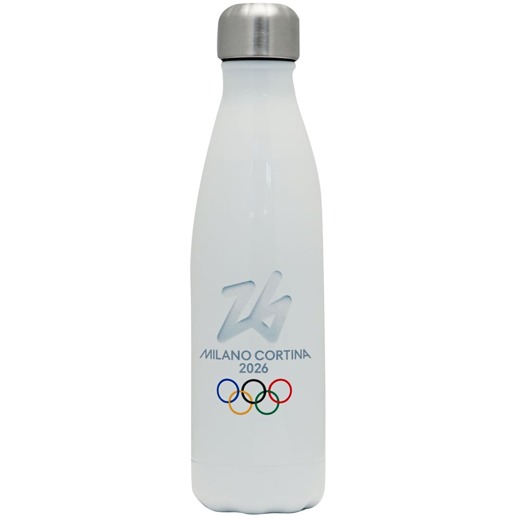 Milano Cortina 2026 Olympics Waterbottle - White