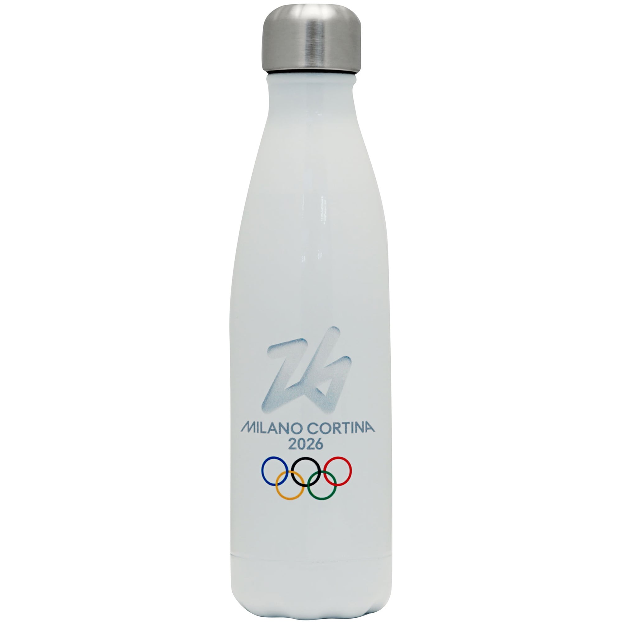 Milano Cortina 2026 Olympics Waterbottle - White