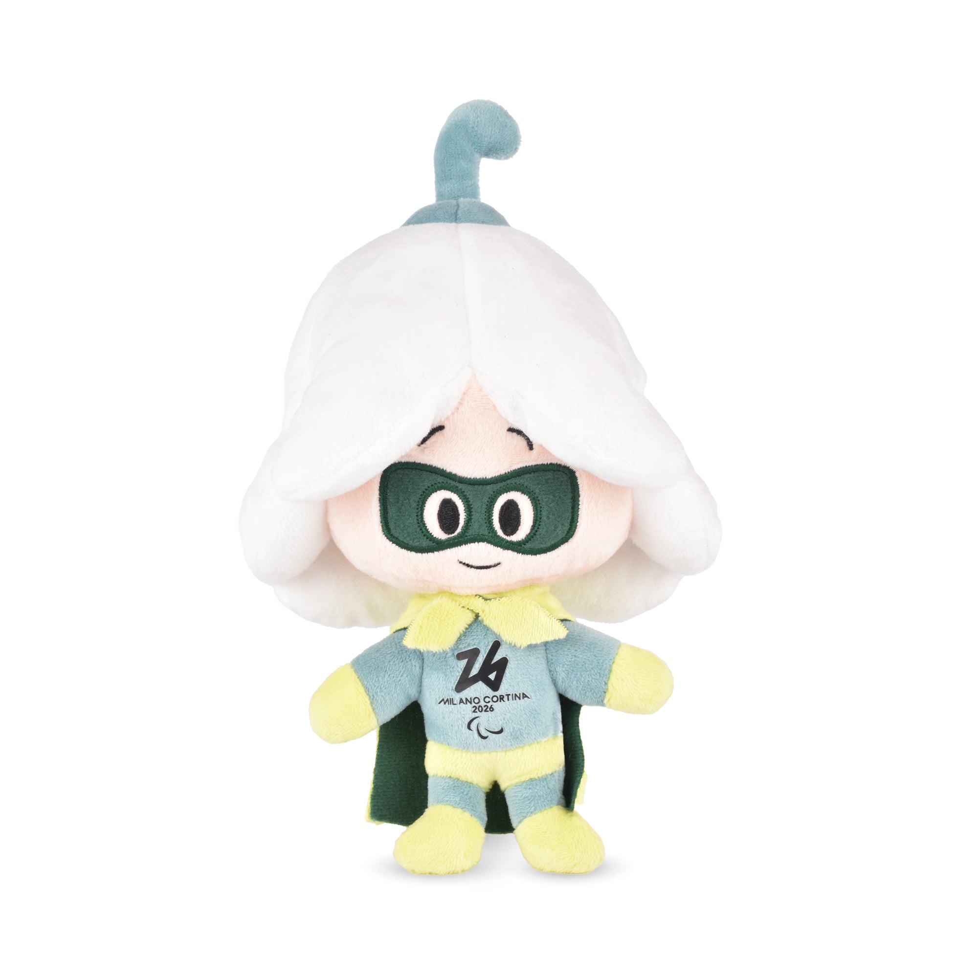 ミラノ・コルティナ2026パラリンピック フロー ケープぬいぐるみ - 30cm