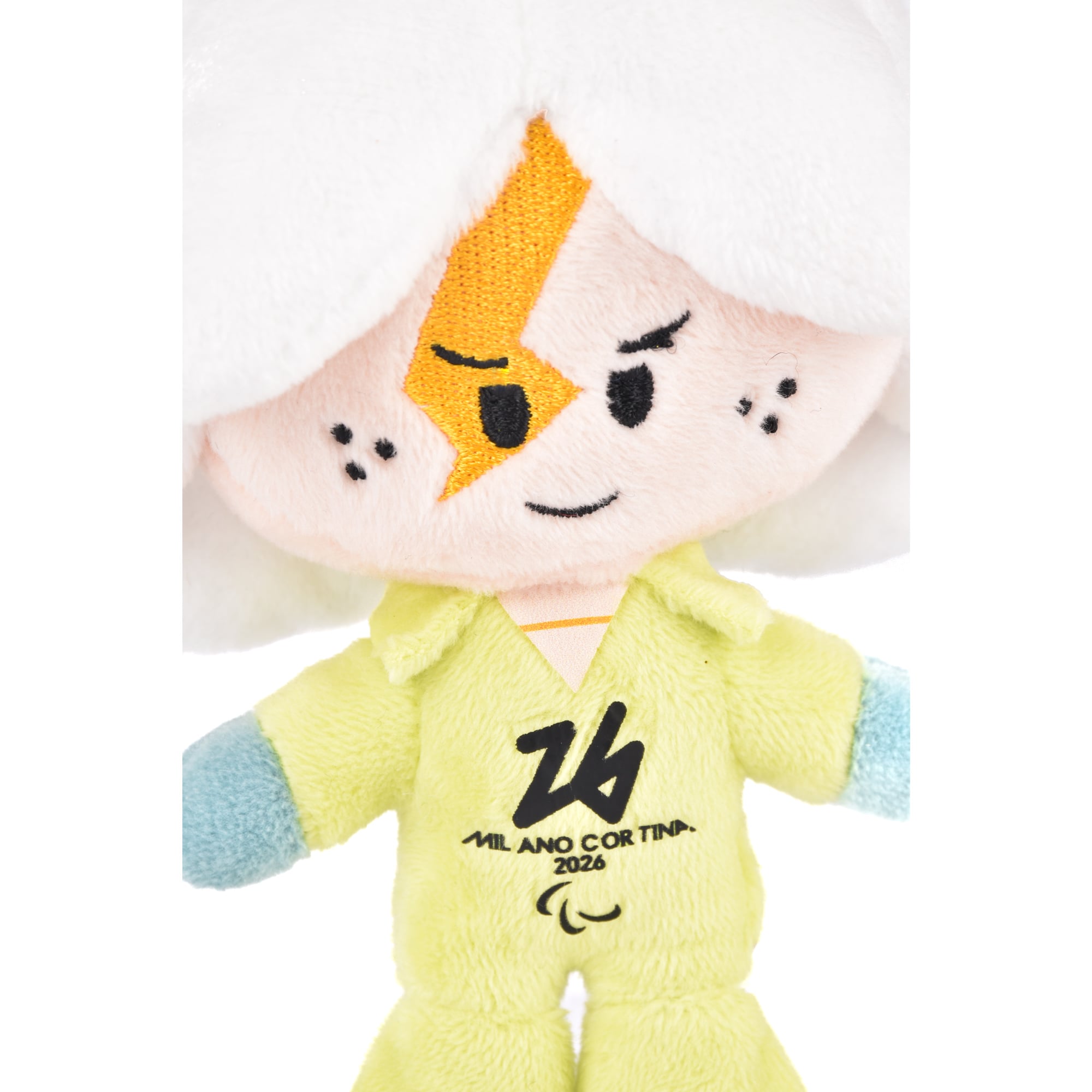 ミラノ コルティナ オリンピック ぬいぐるみ フロー キーホルダー