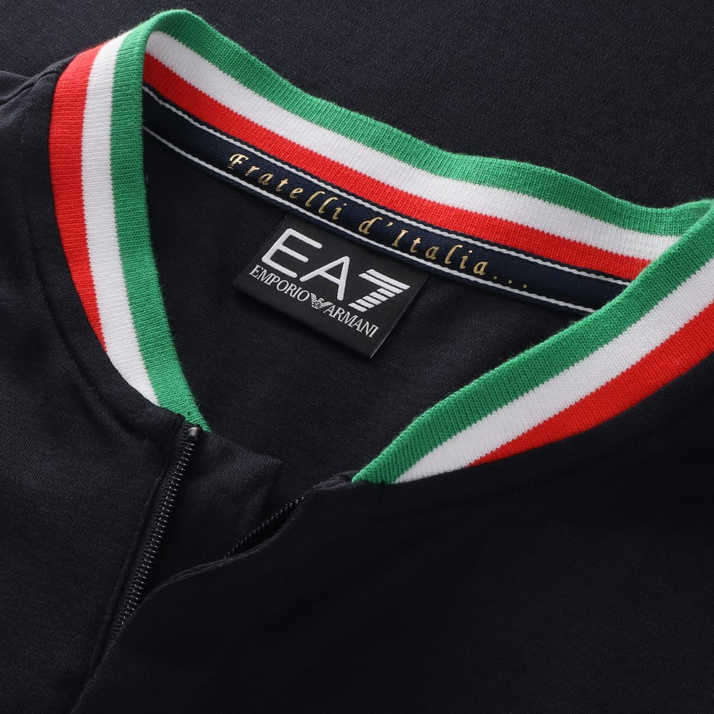 イタリア代表 EA7 エンポリオ アルマーニ ポロシャツ - ネイビー
