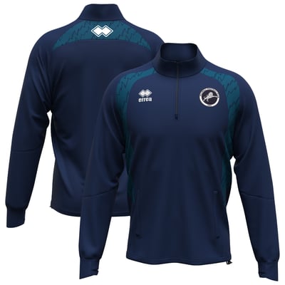 Millwall FC Errea Staff Midlayer Training Top - Navy