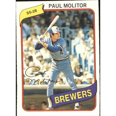 1980 O-Pee-Chee #211 Paul Molitor