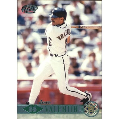 1999 Pacific Platinum Blue #242 Jose Valentin