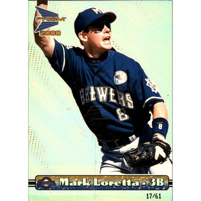 2000 Pacific Prism Premiere Date #81 Mark Loretta