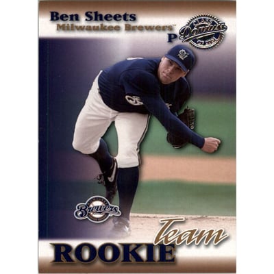 2001 Donruss Class of 2001 Rookie Team #RT11 Ben Sheets
