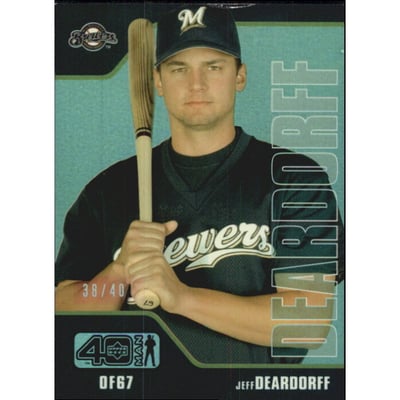 2002 Upper Deck 40-Man Electric Rainbow #551 Jeff Deardorff