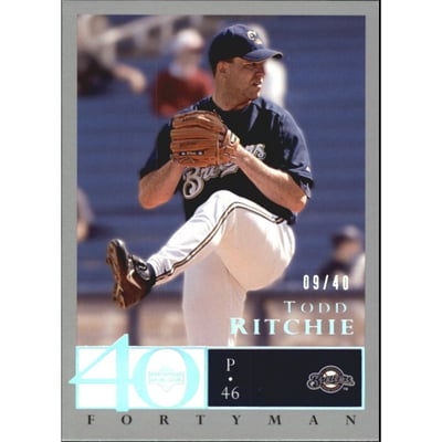 2003 Upper Deck 40-Man Rainbow #425 Todd Ritchie
