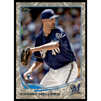 2013 Topps Update Camo #US19 Johnny Hellweg