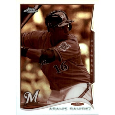 2014 Topps Chrome Sepia Refractors #158 Aramis Ramirez