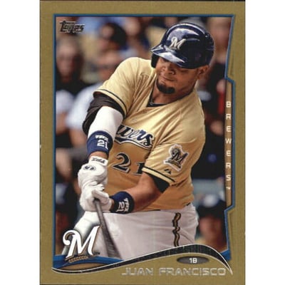 2014 Topps Mini Gold #535 Juan Francisco
