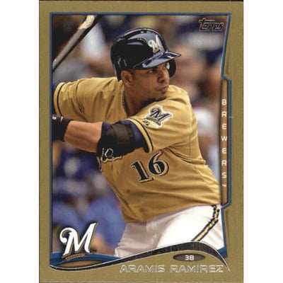2014 Topps Mini Gold #560 Aramis Ramirez