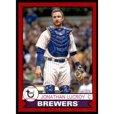 2016 Topps Archives Red #102 Jonathan Lucroy