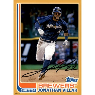 2017 Topps Archives 5x7 Gold #174 Jonathan Villar