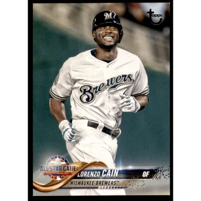 2018 Topps Update Vintage Stock #US186 Lorenzo Cain AS