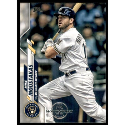 2020 Topps Factory Set 582 Montgomery Club #189 Mike Moustakas