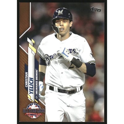 2020 Topps Update Gold #U268 Mookie Betts AS