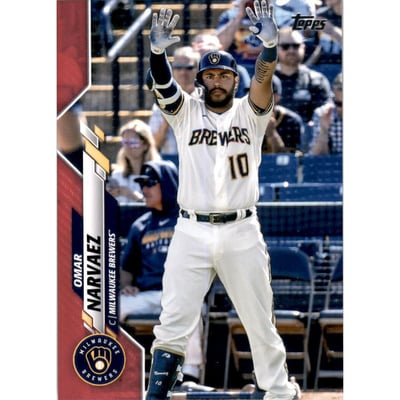 2020 Topps Update Mother's Day Pink #U250 Omar Narvaez