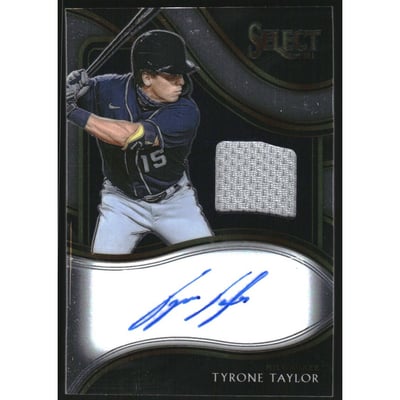 2021 Select Signature Materials #14 Tyrone Taylor/199