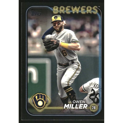 2024 Topps Black #537 Owen Miller