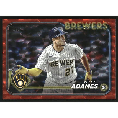 2024 Topps Orange Foil #33 Willy Adames