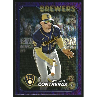 2024 Topps Purple Foil #61 William Contreras