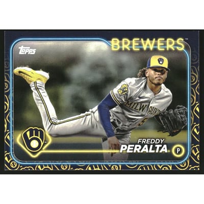 2024 Topps Team Color Border Variations #26 Freddy Peralta