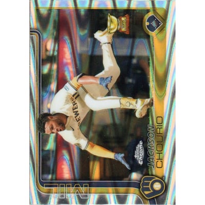 2025 Topps Chrome RayWave Refractors #262 Jackson Chourio
