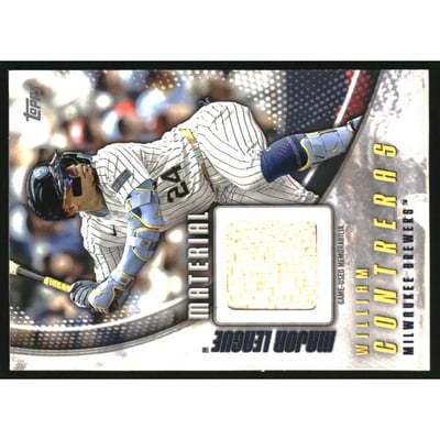 2025 Topps Major League Materials #MLM2WC William Contreras S2