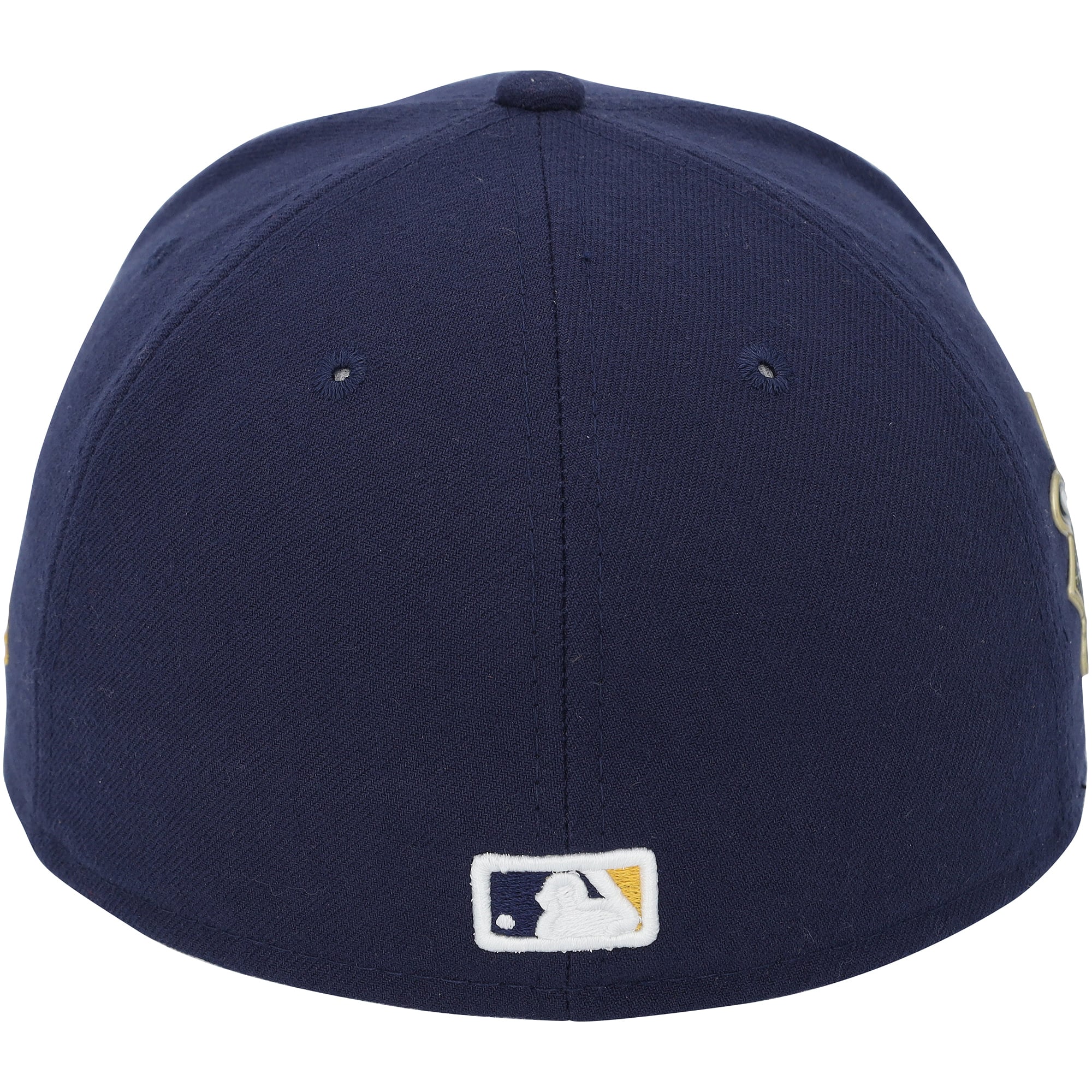 Casquette bleu marine autographiée par Christian Yelich, joueur des Milwaukee Brewers