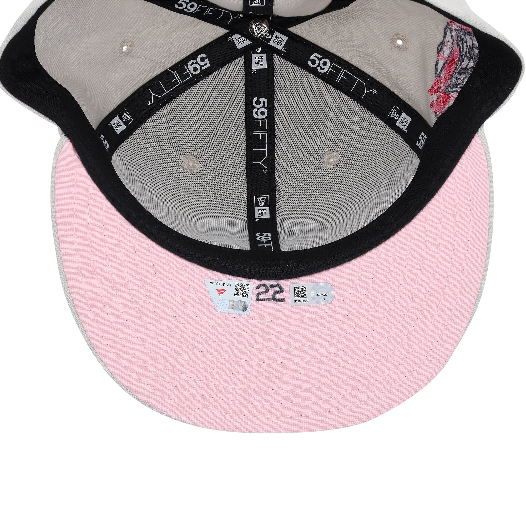 Casquette beige autographiée par Christian Yelich, joueur des Milwaukee Brewers, saison 2023 de la MLB