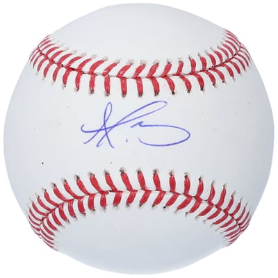 Dustin May Milwaukee Brewers Autographed Fanatics Authentic Baseball