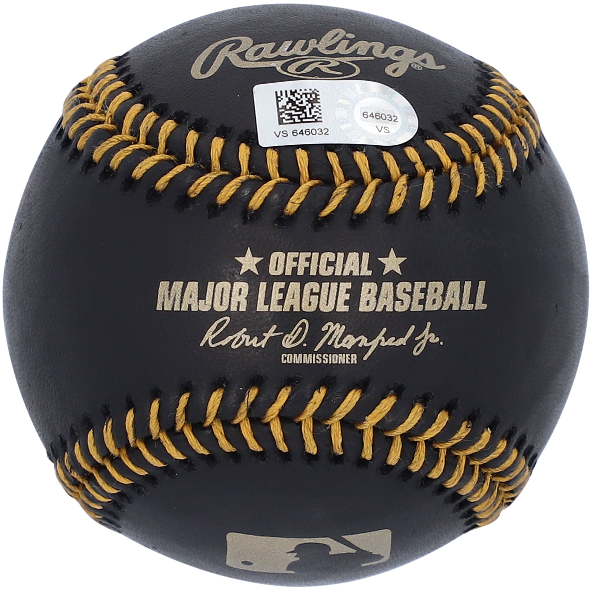 Dustin May Milwaukee Brewers Autographed Black Leather Baseball