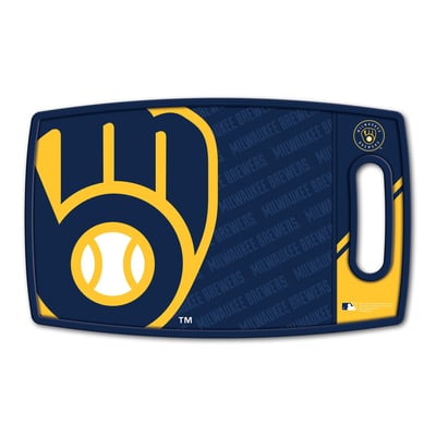 Milwaukee Brewers IDNA Logo Series Cutting Board