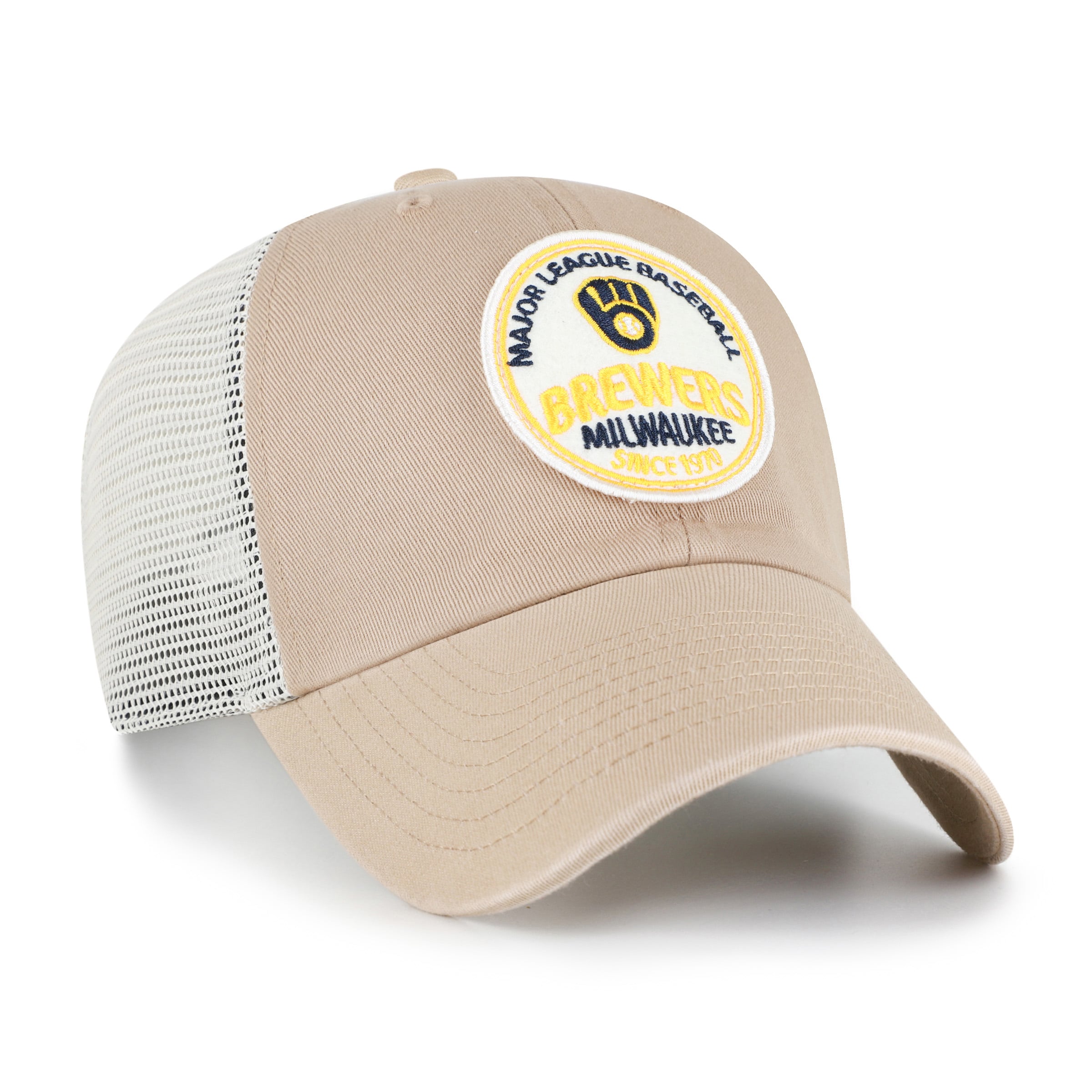 Casquette ajustable '47 kaki Milwaukee Brewers Clean Up pour homme