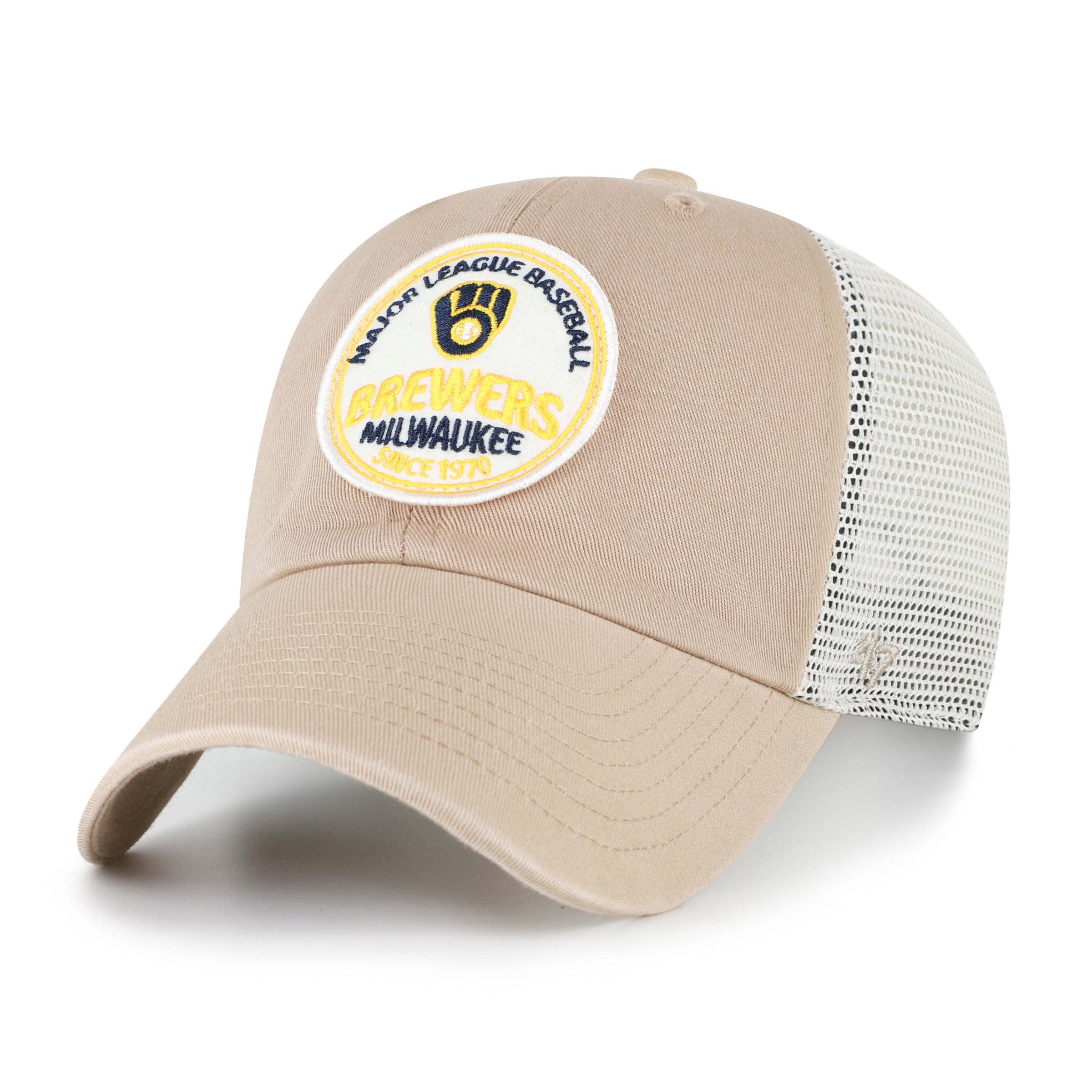 Casquette ajustable '47 kaki Milwaukee Brewers Clean Up pour homme